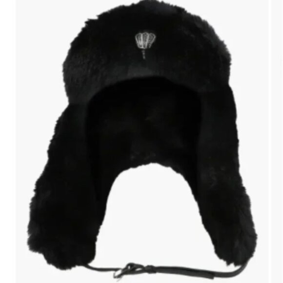 KURT GEIGER LONDON Faux Fur Trapper Hat - Picture 1 of 5